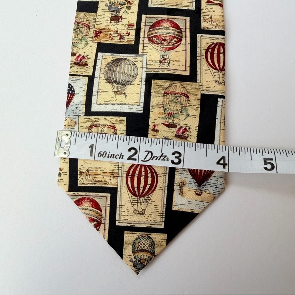Men’s Tango By Max Raab Silk Necktie 
Aerostatic Ballon Design​​ - Picture 3 of 6